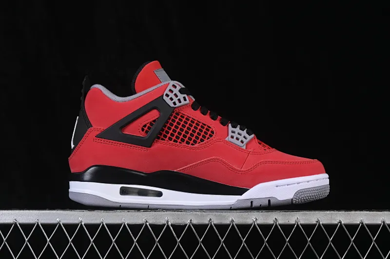 All categories Air Jordan Jordan series basketball shoes Air Jordan 4 W version Air Jordan 4 "Toro" AJ4 Joe 4 Big Red Bull replica basketball shoes FQ8138-600